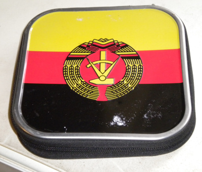 CD levyjen kuljetuskotelo - DDR ( Itä-Saksa)