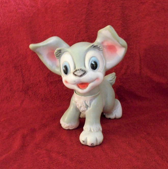 AITO & HARVINAINEN 60-LUVUN DISNEY PEPI FIGUURI 23 cm