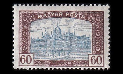 Unkari 317 ** Parlamenttirakennus 60 f (1920)