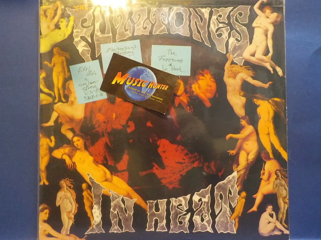 THE FUZZTONES - IN HEAT - US 1989 EX+/EX+ LP