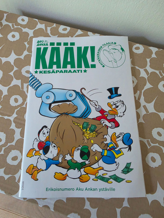 Aku ankka Kääk kesäparatiisi