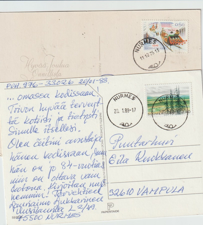Postileima, NURMES, 2 erilaista leimaa