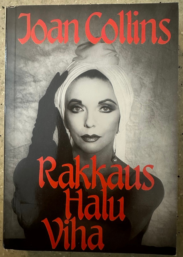 [Kirja] JOAN COLLINS: RAKKAUS HALU VIHA