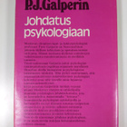 P. J. Galperin : Johdatus psykologiaan - pikkukuva 2