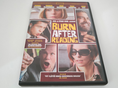Burn After Reading (2006) - DVD - Suomi-julkaisu