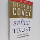 Stephen R. Covey ym. : The Speed of Trust - The One Thing... - pikkukuva 1