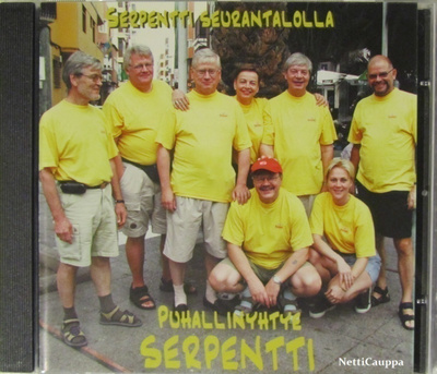 Puhallinyhtye Serpentti • Serpentti seurantalolla CD