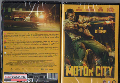 (UUTUUS) motor city (3 253) UUSI -FI- DVD alan ritchson 20