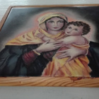 KAUNIS MADONNA JA LAPSI - KERAMIIKKATAULU - pikkukuva 2