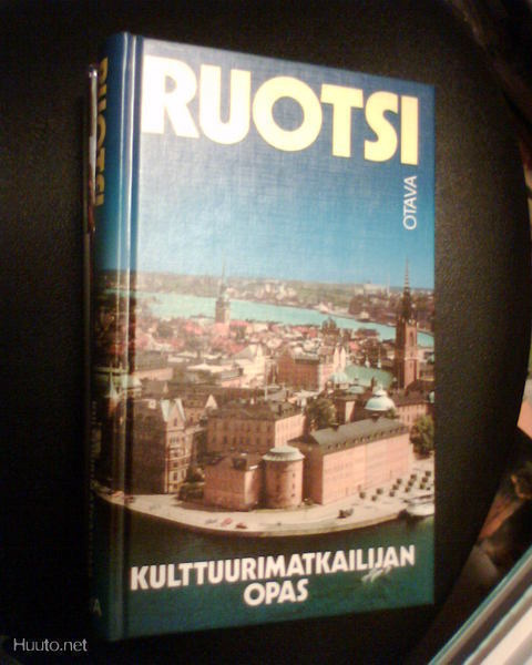 RUOTSI  Kulttuurimatkailijan opas ( 1 p. 1992 ) Sis.pk:t