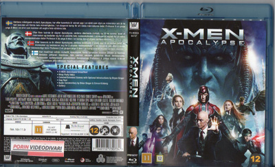 x-men apocalypse (27 048) k -FI- BLU-RAY nordic, 2016