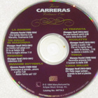 José Carreras • Legendary Tenors Jose Carreras Volume One CD - pikkukuva 3