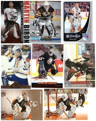 8 x Mv MARTIN BIRON Sabres Flyers