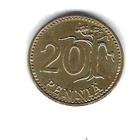 1989 20 PENNIÄ KOLIKKO KÄYTETTY - pikkukuva 1