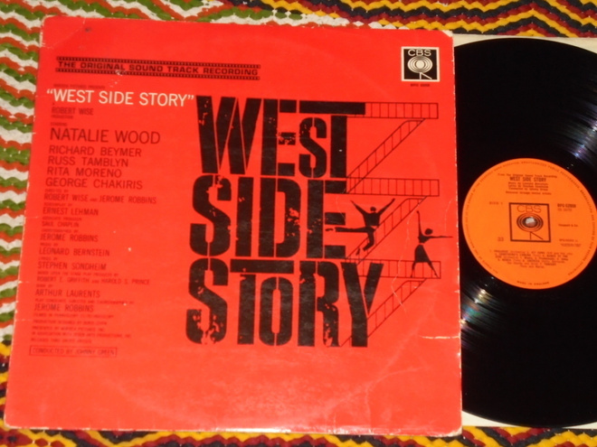 Leonard Bernstein - WEST SIDE STORY - LP 1962 soundtrack EX-