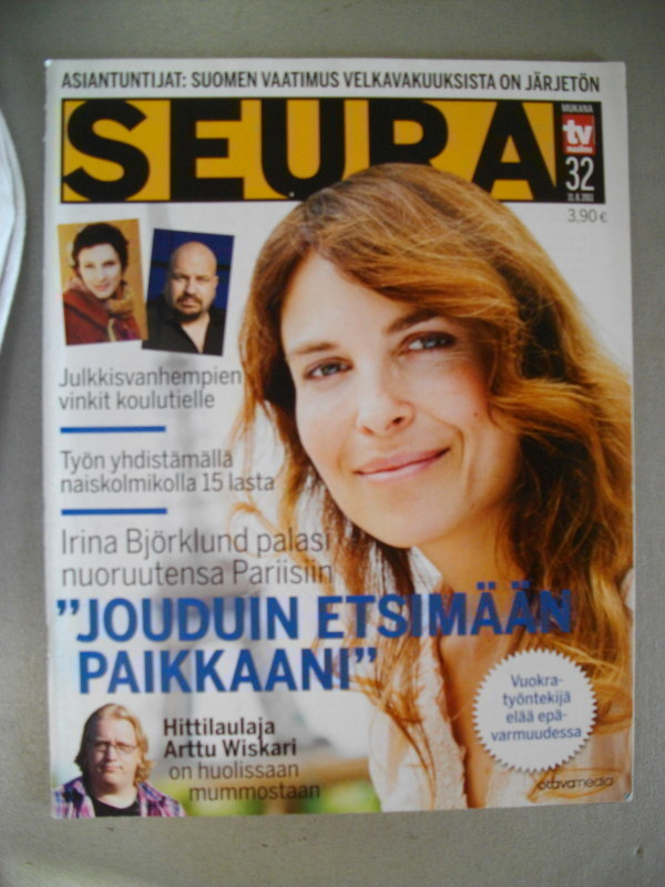 Seura lehti Nro 32/2011 (16.3)