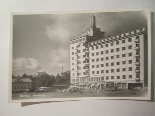 VANHA Postikortti Kotka 1950-l Alkup.Mallikappale