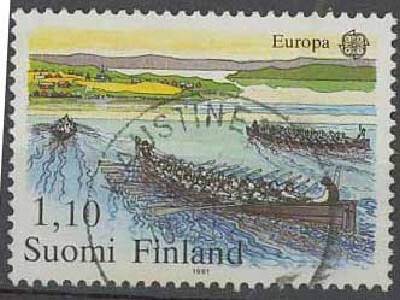 1981 Eurooppa 1,10 mk loisto KAUSTINEN -