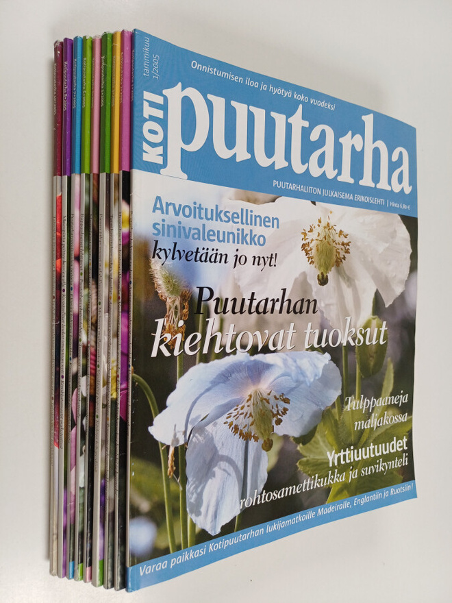 Kotipuutarha 2005 (n:o 1-10, n:o 9 puuttuu)