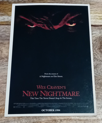 Wes Craven's - New Nightmare - postikortti