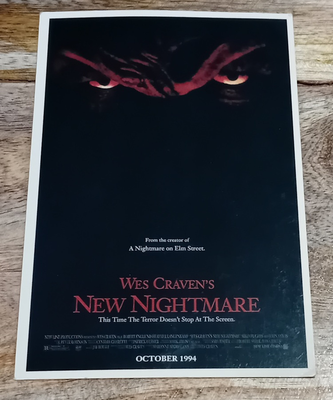 Wes Craven's - New Nightmare - postikortti