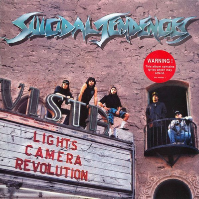 Suicidal Tendencies – Lights Camera Revolution (UK-pressing)