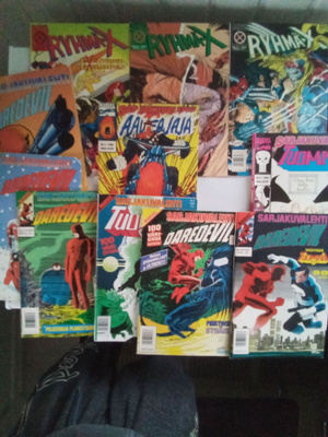 Marvel lehtiä 11 kpl.