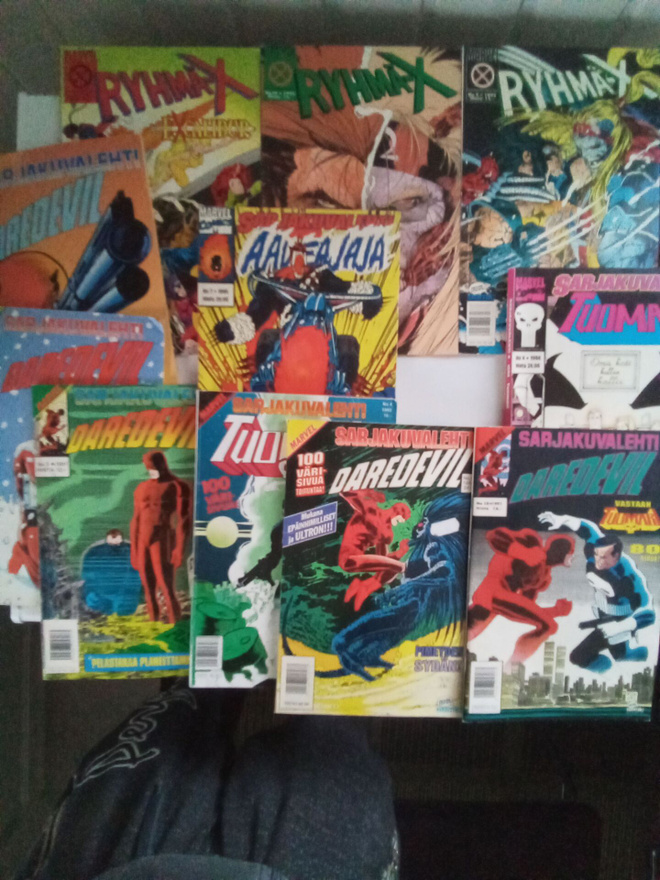 Marvel lehtiä 11 kpl.