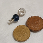 Hopea Pandora Murano Wonderful World Blue Globe Charm - pikkukuva 2