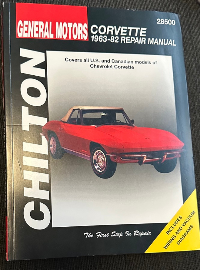 Chilton 28500 GM Corvette 1963 - 1982 korjausopas