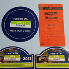 Neste Rally Finland,tarrat,lasinalunen ja pääsylippu - pikkukuva 1