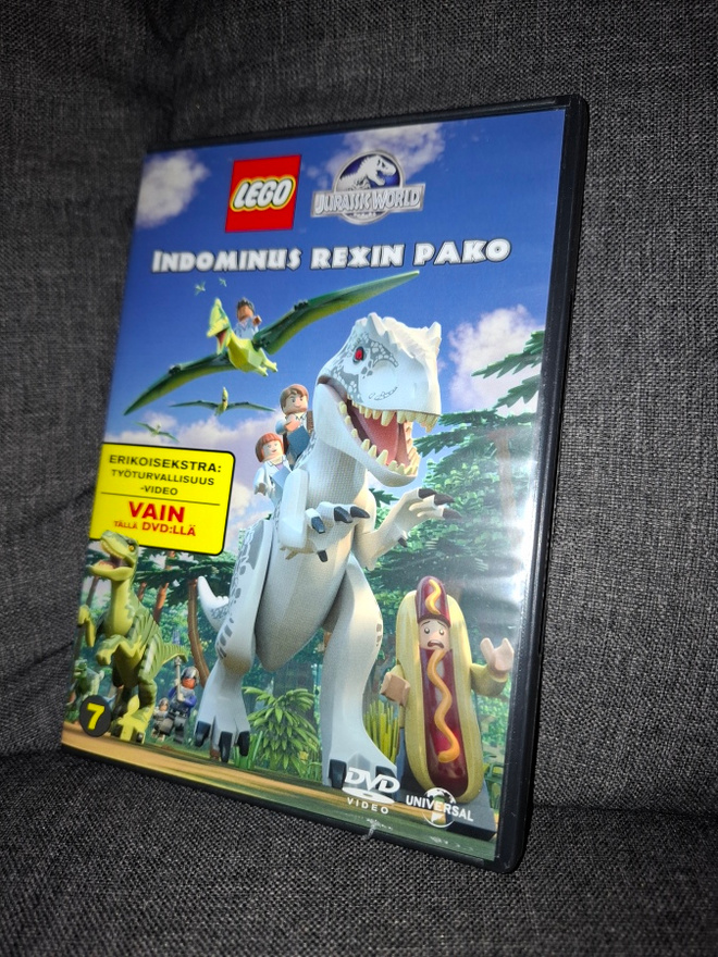 Lego jurassic world Indominus rexin pako