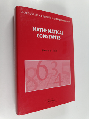 Steven R. Finch : Mathematical constants