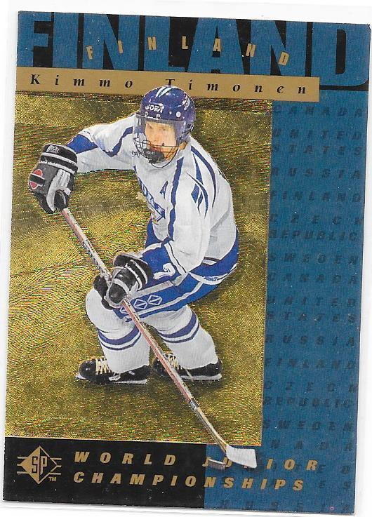 1994-95 SP #160 Kimmo Timonen Suomi Kalpa
