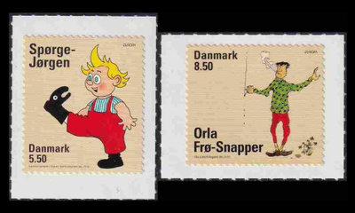 Tanska 1596-7A ** Europa lastenkirjat (13¼:13½) (2010)