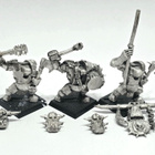 WHFB - Black Orc Command Group [B7] - pikkukuva 1