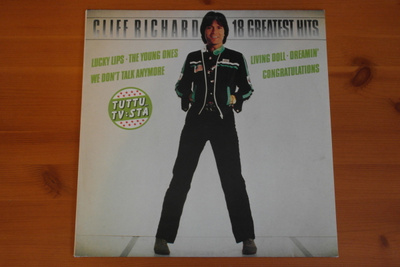 Cliff Richard:18 Greatest Hits LP.