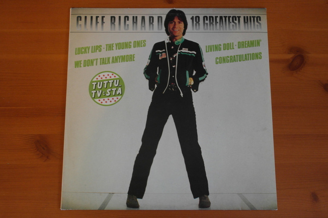 Cliff Richard:18 Greatest Hits LP.