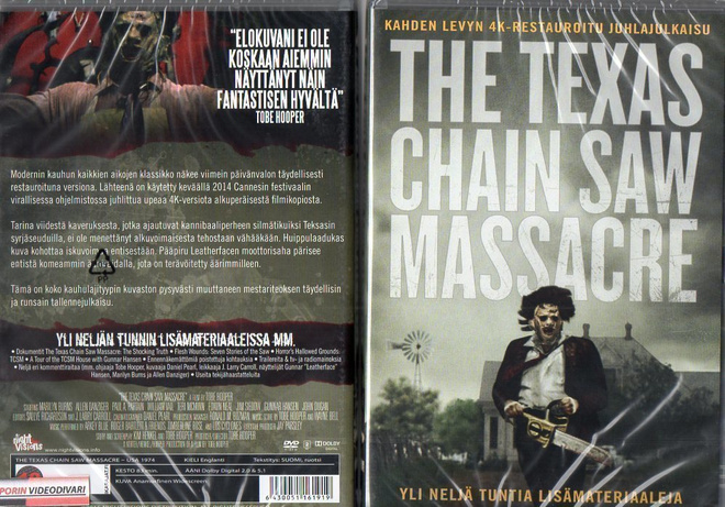Texas Chainsaw Massacre	(19 776)	UUSI	-FI-	DVD	suomik.	(2)