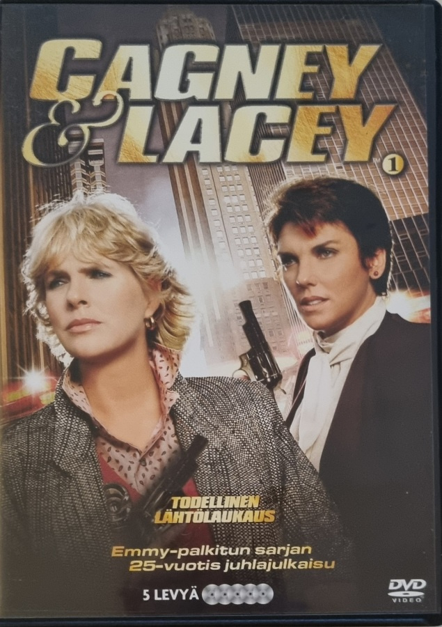 CAGNEY & LACEY, KAUSI 1 DVD (5 DISC)