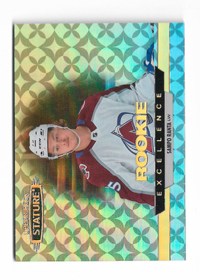 2021-22 Upper Deck Stature Rookie Excellence Sampo Ranta