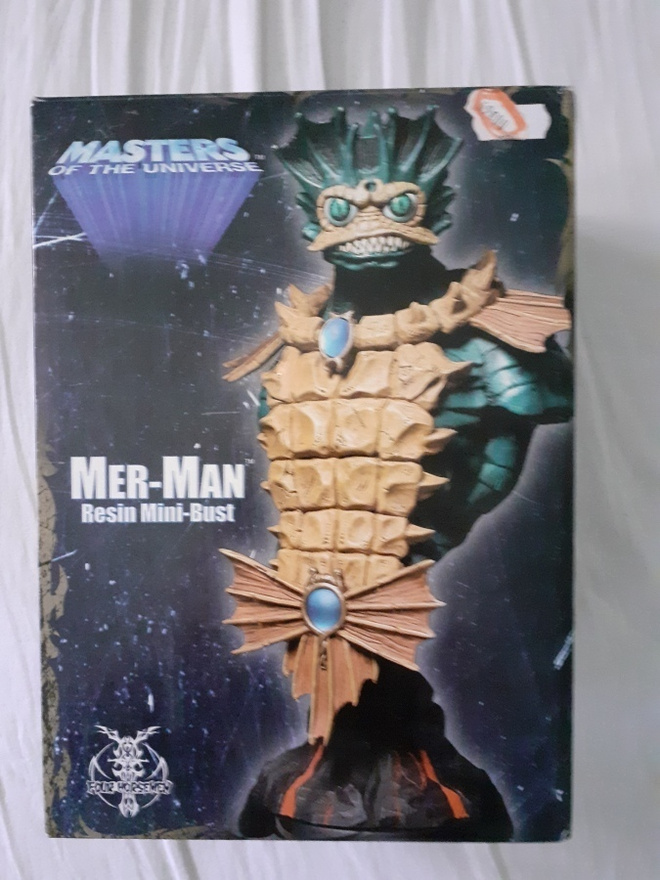 MOTU MERMAN  BUST - HEMAN  - HEAD HUNTER STORE.