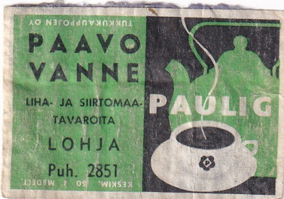 Lohja, Paavo Vanne, Paulig   6/11