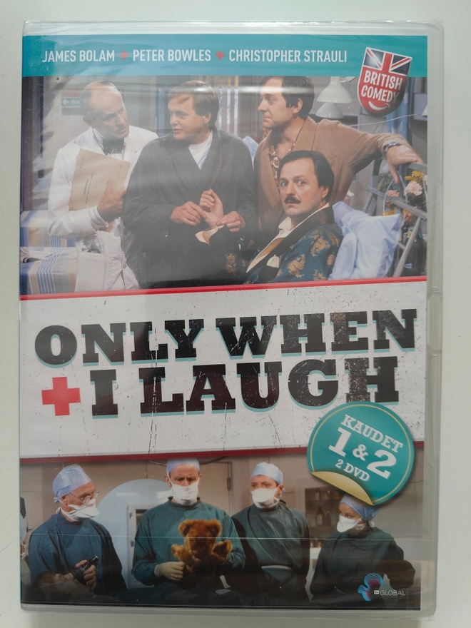 Only when i laugh, Kaudet 1 ja 2 (UUSI) - DVD