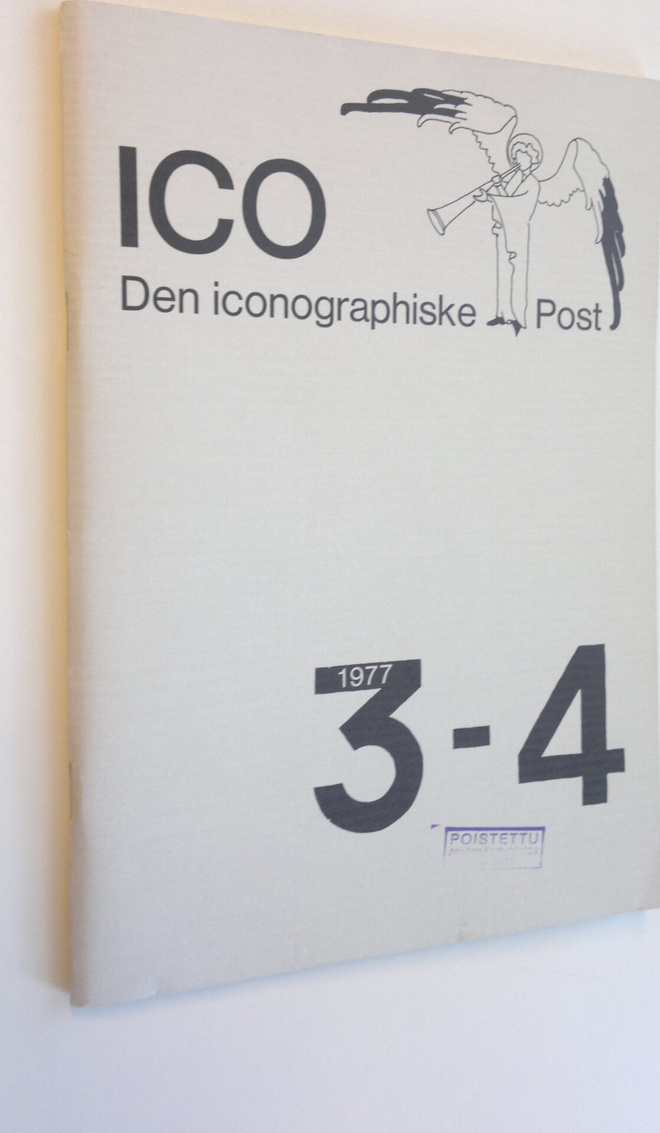 ICO: Den iconographiske post nr. 3-4/1977