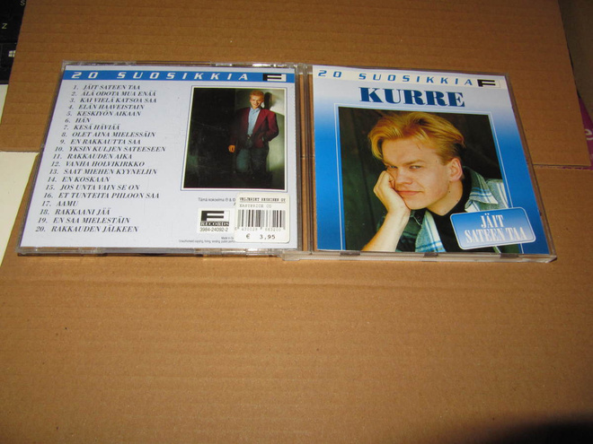 Kurre CD "Jäit Sateen Taa" 20-Suos. v.1999