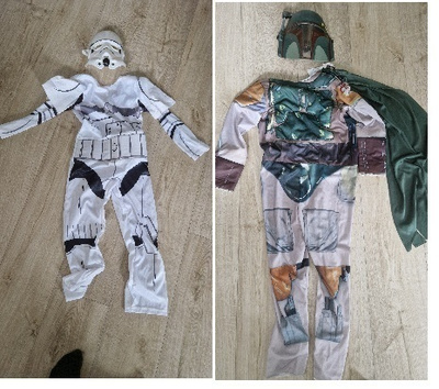 Lasten Star Wars naamiaisasuja, Stormtrooper ja Boba Fett