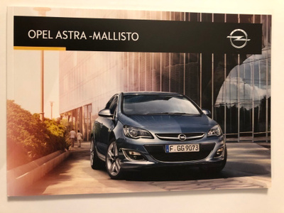 Myyntiesite - Opel Astra - 2/2015