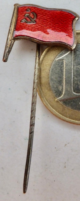 VANHA Merkki CCCP Lippu n. 1950-l KOMEA