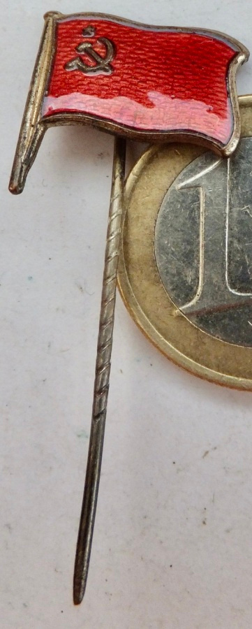 VANHA Merkki CCCP Lippu n. 1950-l KOMEA